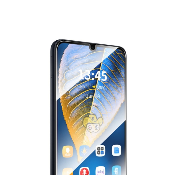 ENKAY sticlă călită ENKAY pentru Samsung Galaxy A16 4G/5G, negru