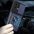 Husă blindată pentru Xiaomi 13, CamShield Slide, albastru
