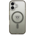 Husă GUESS IML Gradient Triangle Logo MagSafe pentru iPhone 17