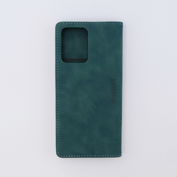 Husă pentru Xiaomi Redmi Note 12 5G / Poco X5 5G, ERBORD Vintage, portofel cu clapetă, albastru