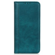 Husa cu clapetă pentru Honor 200 Pro 5G, Split Leather, verde