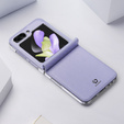 Husă Dux Ducis pentru Samsung Galaxy Z Flip5 5G, Bril, violet
