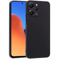 Caz subțire pentru Xiaomi Redmi 12, Slim, negru