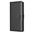 Husa cu clapetă pentru Honor 200 Lite, BINFEN Wallet, negru