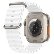 Pasek Silikonowy do Apple Watch 1/2/3/4/5/6/7/8/SE 38/40/41/mm, Biały