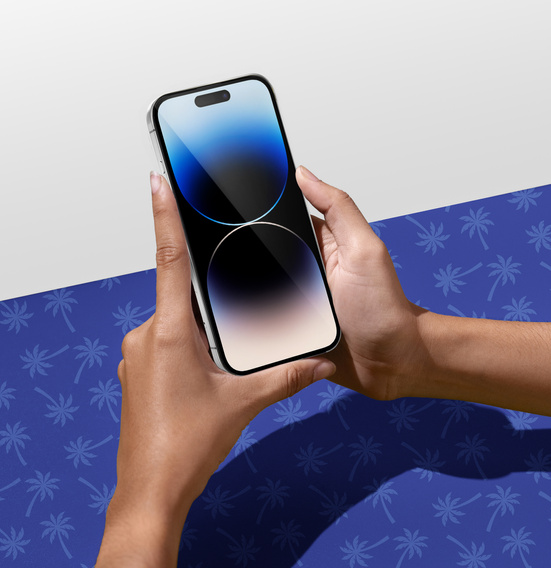 Sticlă temperată Diamond Palm pentru iPhone 14 Pro Max