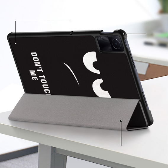Husă pentru Xiaomi Redmi Pad SE 11", Smartcase, don't touch me