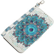 Cu clapetă pentru Samsung Galaxy A05s, Wallet, Mandala Flower