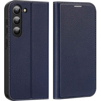 Dux Ducis Huse pentru Samsung Galaxy S23 Plus, Skin X2, albastru închis