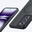 Husă pentru Oppo Reno 12 Pro, pentru MagSafe, ERBORD Matt Case, negru