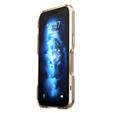 Husa LUPHIE pentru iPhone 14 Plus, Armor Bumper, de aur