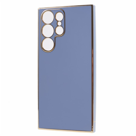 Husă pentru Samsung Galaxy S24 Ultra, Glamour CamShield, albastru