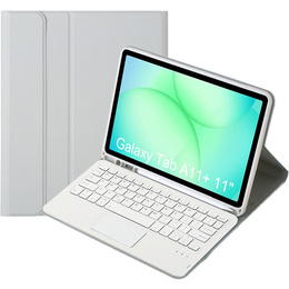 Husă cu tastatură Bluetooth și touchpad pentru Samsung Galaxy Tab A11+