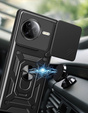 Husă blindată pentru Xiaomi Poco F7 Ultra, CamShield Slide, negru