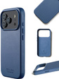 Etui Mujjo Skórzane do iPhone 14 Pro, MagSafe, Black