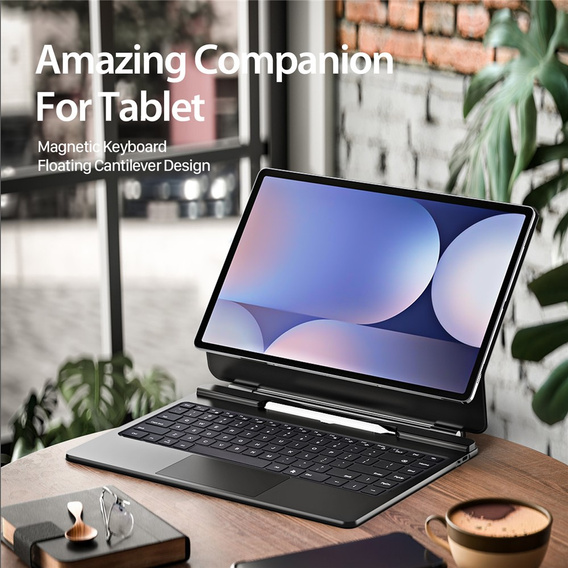 Carcasă cu tastatură Bluetooth Dux Ducis pentru Samsung Galaxy Tab S10 Ultra / S9 Ultra / S8 Ultra
