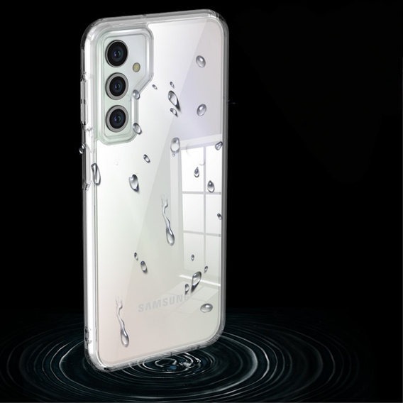 Huse pentru Samsung Galaxy M34, Fusion Hybrid, transparentă