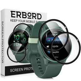 2x ERBORD Hybrid Glass pentru Garmin Vivoactive 6