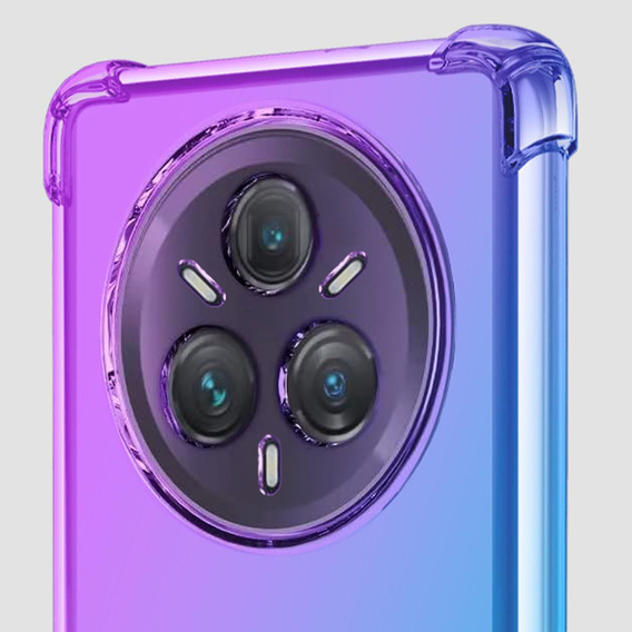 Husa pentru Realme 14 Pro+ 5G, Gradient Dropproof, Violet / albastru