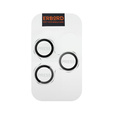 2x ERBORD OPTIK Pro sticlă călită pentru iPhone 16 Pro/16 Pro Max / 15 Pro/15 Pro Max/14 Pro/14 Pro Max camera foto, negru