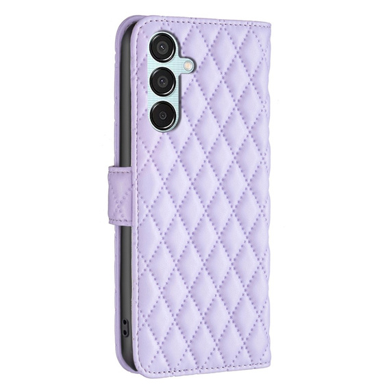 Cu clapetă pentru Samsung Galaxy M15 5G, Wallet, BINFEN COLOR, violet