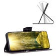 Cu clapetă pentru Motorola Edge 40 Neo, Wallet, Don't Touch My Phone, negru