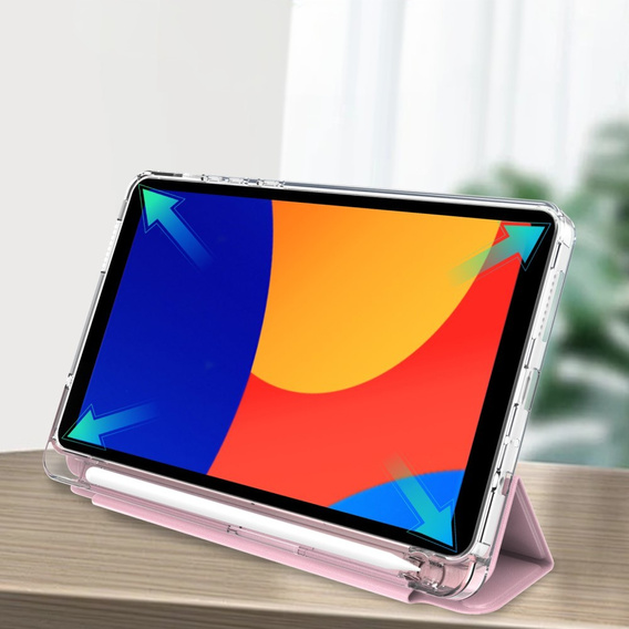 Husă pentru Xiaomi Redmi Pad SE 8.7", Origami, roz rose gold