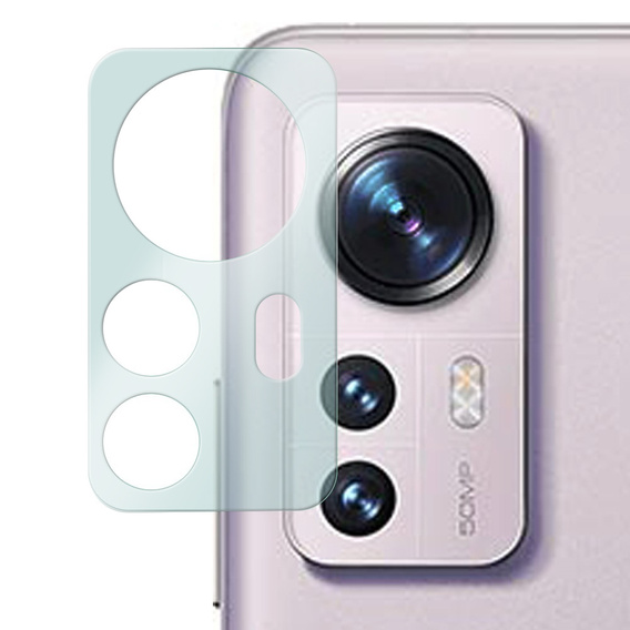 Sticlă temperată pentru camera foto pentru Xiaomi 12 / 12X, albastru