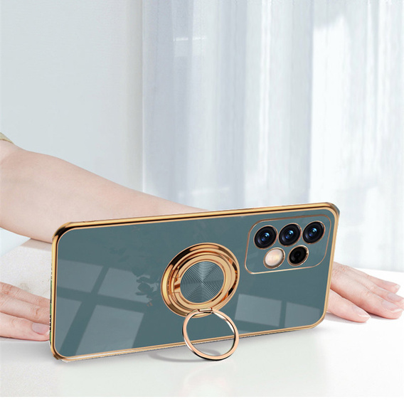 Huse pentru Samsung Galaxy A13 4G, Electro Ring, gri