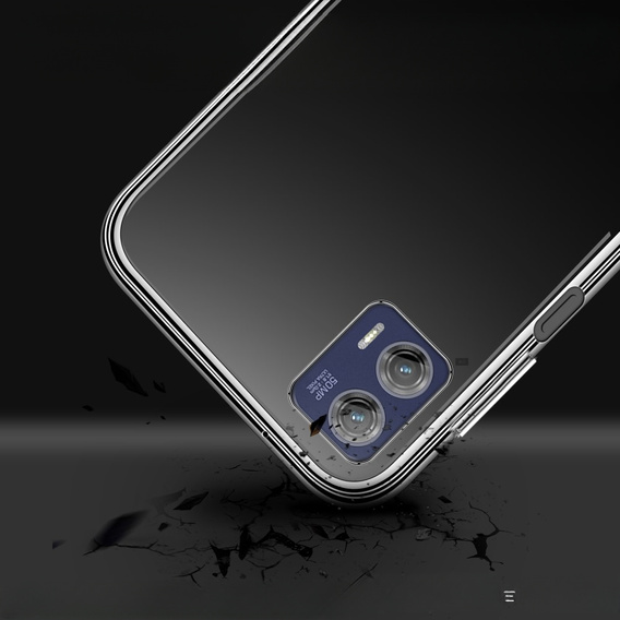 Husă MOFI pentru Motorola Moto G73 5G, subțire, transparentă