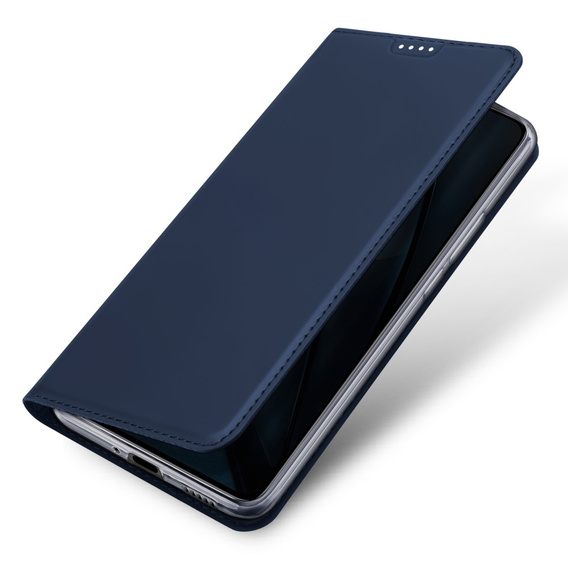Dux Ducis Huse pentru Xiaomi Poco F6 Pro, Skinpro, albastru închis