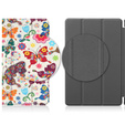 Husă pentru Lenovo Tab M8 Gen 4 TB-300FU, Smartcase, Butterfly