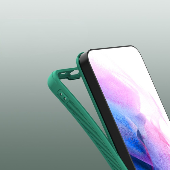 Husa NILLKIN pentru Samsung Galaxy S24 FE, Frosted Shield, pentru MagSafe, verde