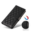 Carcasă cu clapetă pentru Honor 400 Pro 5G, Crossbody Leather Wallet, negru