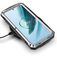 Husă blindată pentru Samsung Galaxy S25+ Plus, R-JUST, de argint