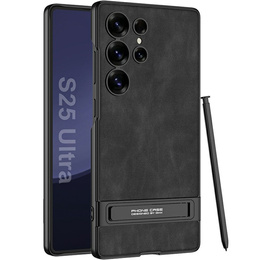 Huse pentru Samsung Galaxy S25 Ultra, GKK Leather, negru
