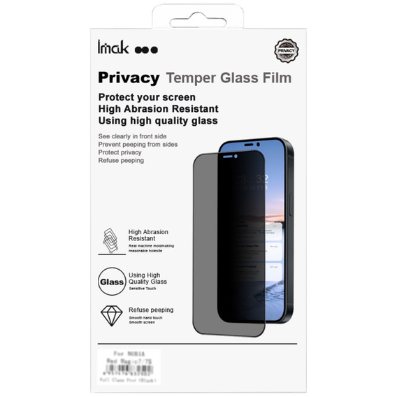 IMAK Privacy Tempered Glass pentru Samsung Galaxy A54 5G