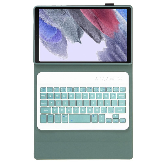 Carcasă + tastatură Samsung Galaxy Tab A7 Lite 8.7 T220 / 225, verde