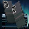 Carcasa BENKS Kevlar pentru Samsung Galaxy S25 Ultra, pentru MagSafe, Carbon Fiber, negru