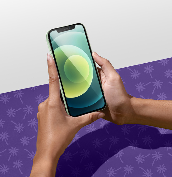 Sticlă temperată Shy Palm Privacy pentru iPhone 12/12 Pro