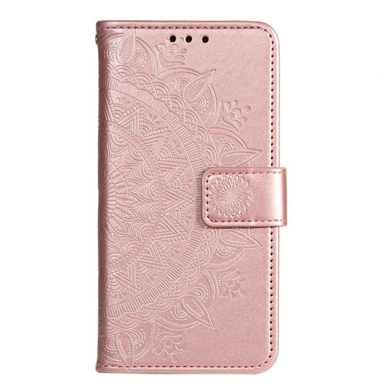 Cu clapetă pentru Realme 12 Pro 5G / 12 Pro+ 5G, Mandala, roz