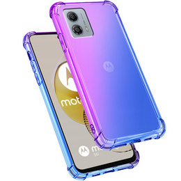 Husa pentru Motorola Moto G73 5G, Gradient Dropproof, Violet / albastru