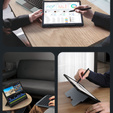 Carcasă + tastatură Galaxy Tab S9, NILLKIN Bumper Pen Slot, negru