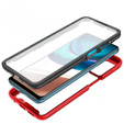 Carcasă pentru Motorola Moto G42 4G, Shockproof, cu folie, roșu