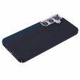 Carcasa pentru Samsung S25+ Plus, Carbon Fiber MagSafe, negru / albastru