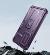 Husă blindată pentru Samsung Galaxy S24 FE, Dexnor Full Body (Two Frames), violet