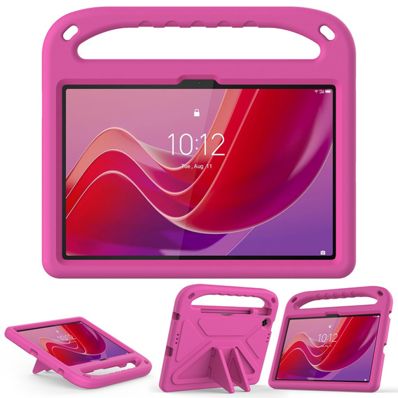 Husă pentru copii pentru Lenovo Tab TB311FU, husă pentru copii cu mâner, roz