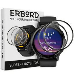 2x ERBORD Hybrid Glass pentru Garmin Venu 3