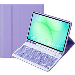 Husă cu tastatură pentru tableta Samsung Galaxy Tab A11+