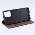 Husă pentru Motorola Moto G13/ G23 4G, ERBORD Vintage, portofel cu clapetă, cafea